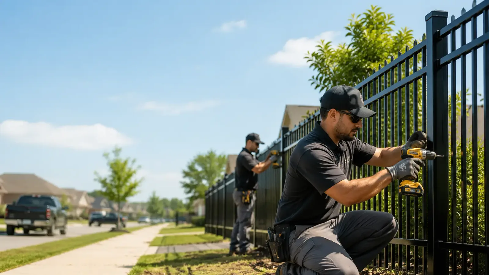 Metal Fence Installation in Dublin, VA